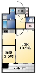 カウニス布施の物件間取画像